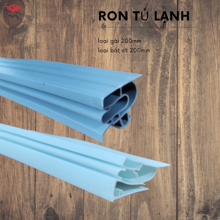 Ron Tủ Lạnh Kiểu Gài, kiểu bắt vít Dài 2 mét / gioăng tủ lạnh loại tốt