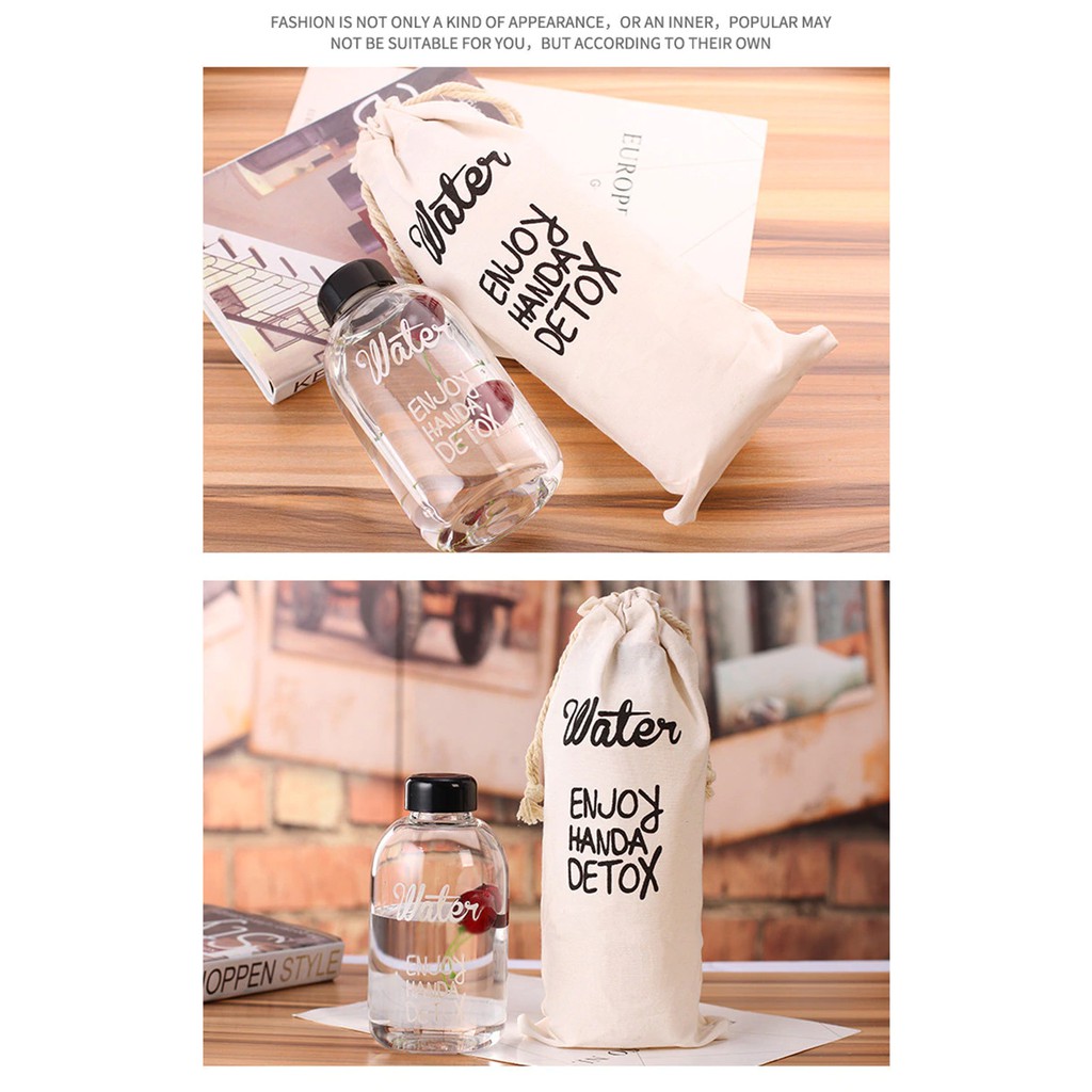 Bình nước uống Pongdang 1000ml kèm túi vải | BigBuy360 - bigbuy360.vn