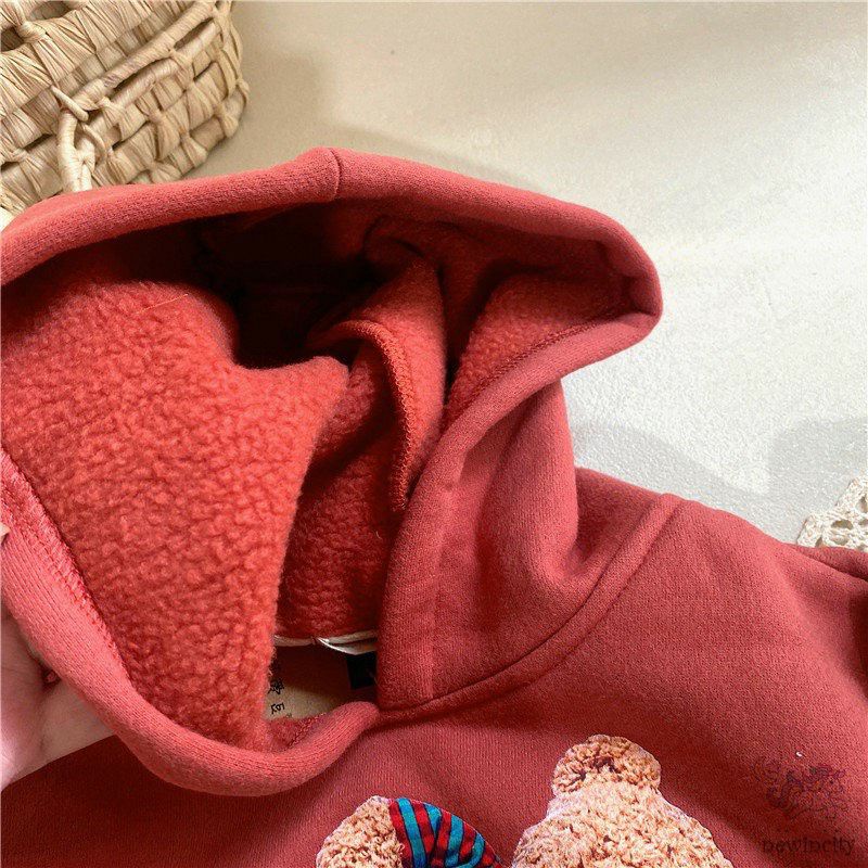 Hoodie gấu cho bé