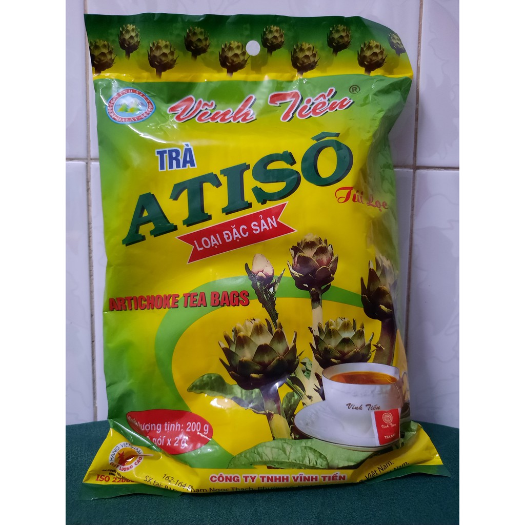 Trà Atiso/Actiso Vĩnh Tiến - bịch 100 túi lọc