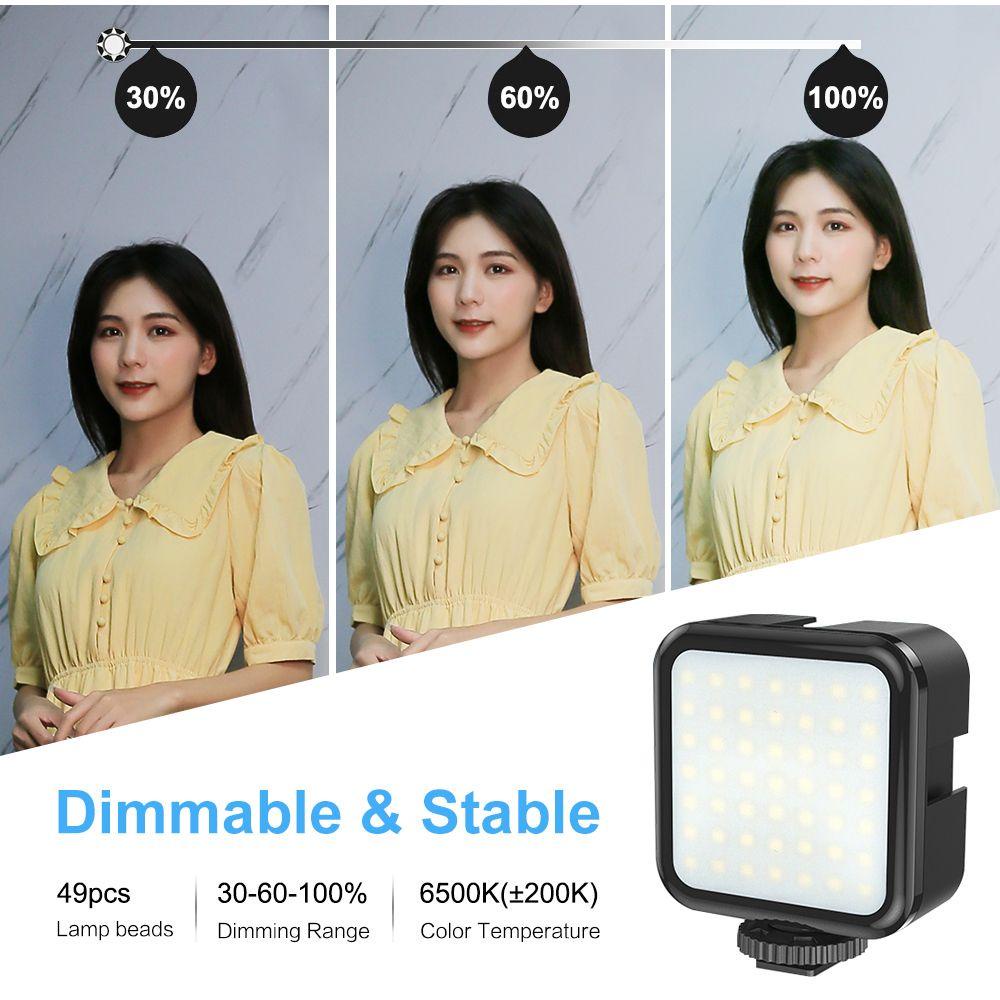 JONYE Đèn LED Mini Trang Điểm Quay Video