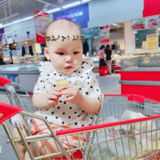 Áo chấm bi bé gái - storeanna18