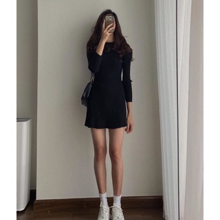 Váy len body tôn dáng dễ mặc