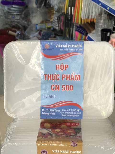 SET 10 HỘP ĐỰNG THỰC PHẨM  VIỆT NHẬT