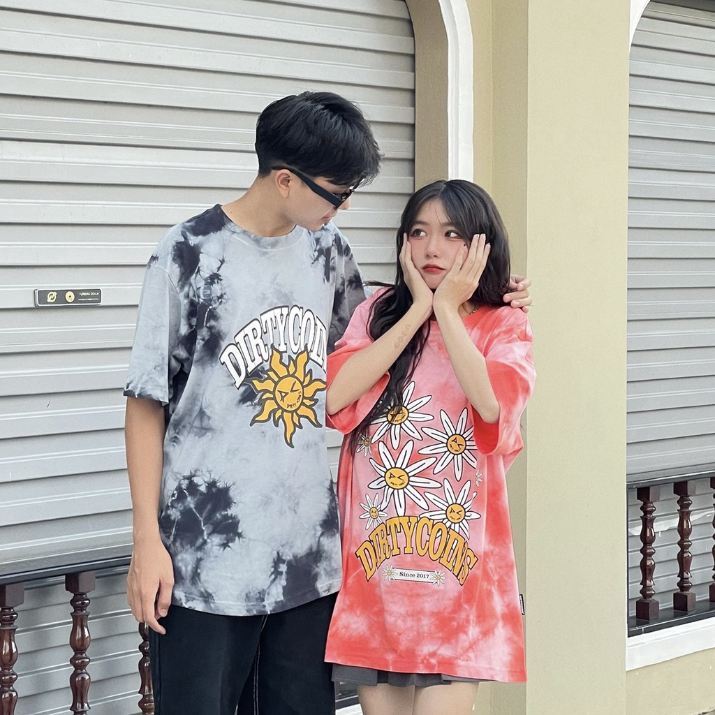 Áo thun DirtyCoins Fukyba Tiedye T-Shirt - Grey