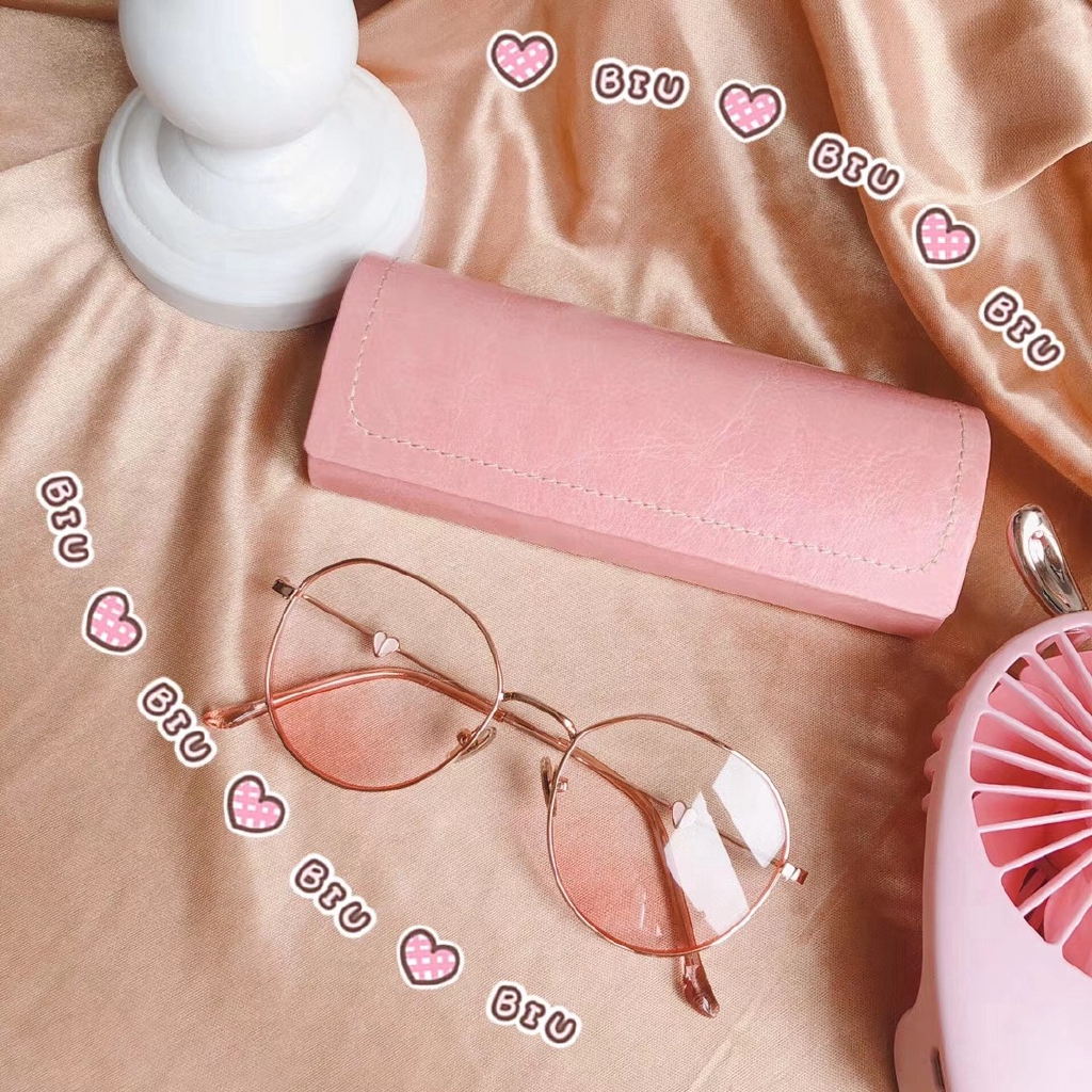 Kính mát gọng tròn kim loại kiểu dáng thời trang cho nữ