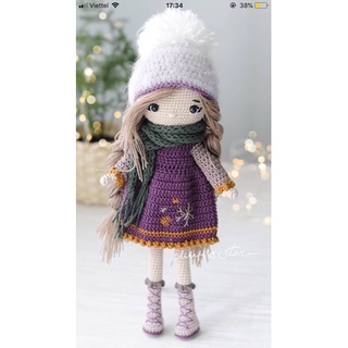 BÚP BÊ TUYẾT- BUP Be HANDMADE