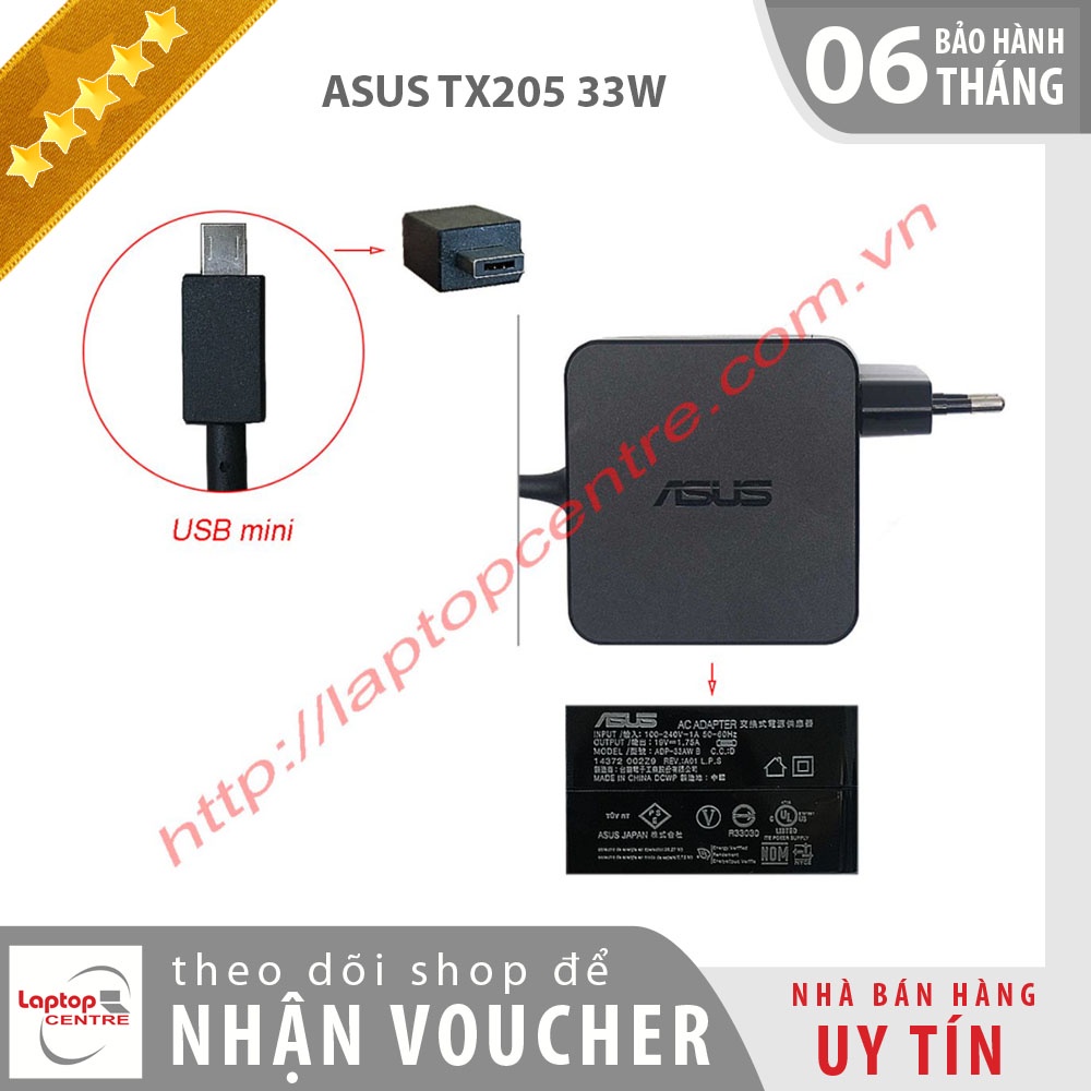 Sạc laptop Asus chân 4.0mm*1.35mm UX303 UX302 UX305 UX360CA UX21A UX31A UX32 UX42 X42A UX52 X205 T TA E200HA E202