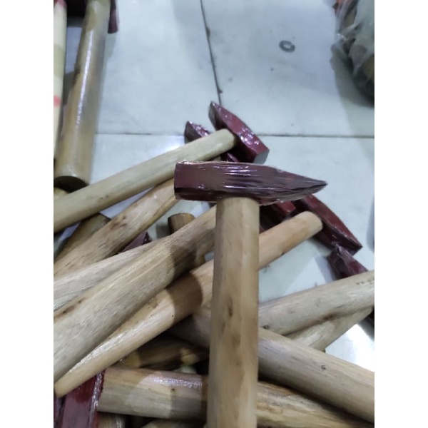 búa  sắt cán gỗ 500gr,búa đóng đinh,búa xây dựng đầu vát