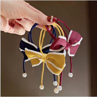 Dây cột tóc nơ xinh phong cách Hàn Quốc