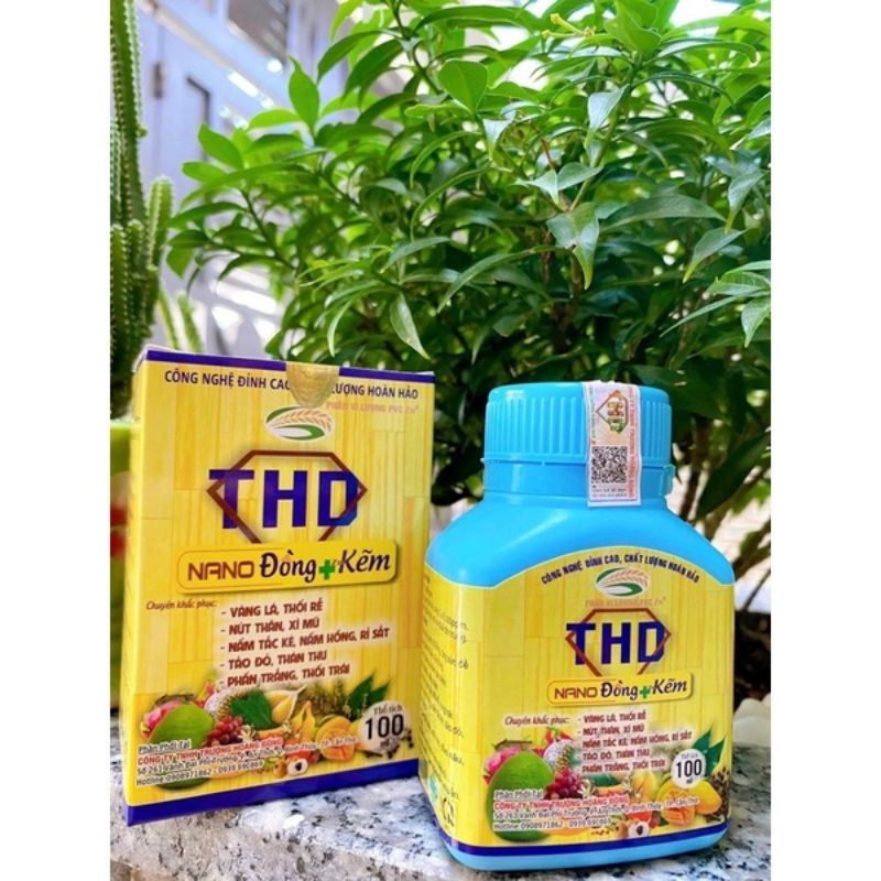 Phân Bón Sinh Học THD - NANO Đồng