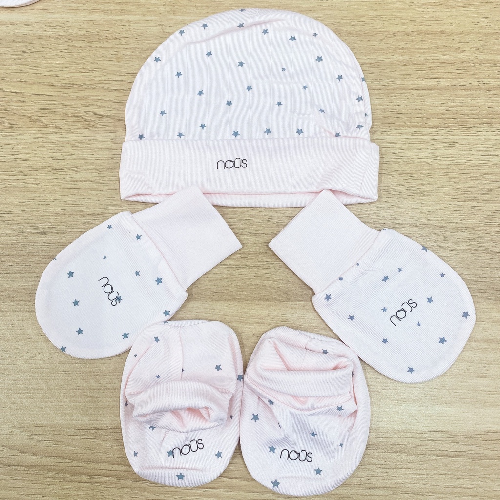 Set mũ bao tay bao chân Nous