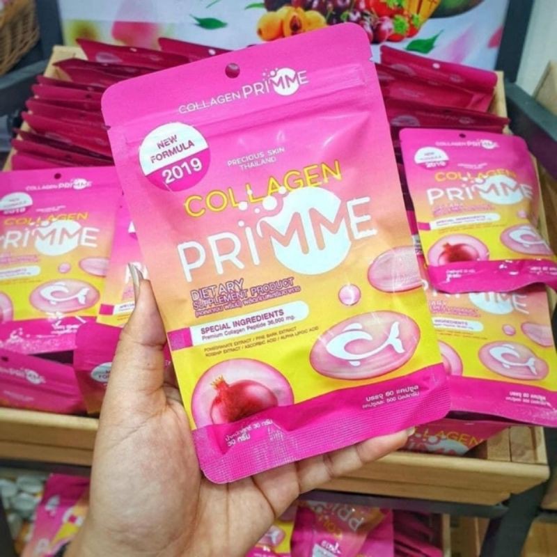 Viên trắng da Collagen Primme thái 60vien sẵn | BigBuy360 - bigbuy360.vn