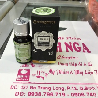 Tinh dầu xã chanh Milaganics