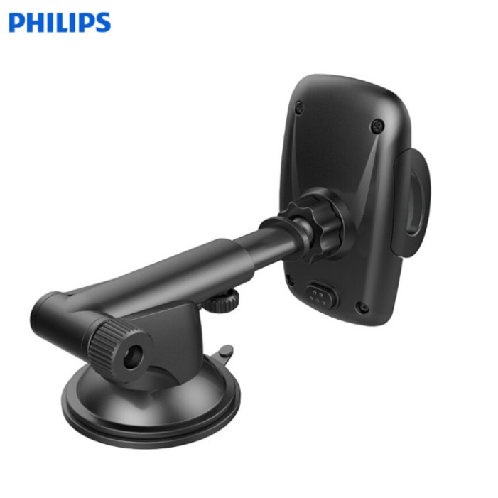 Giá đỡ điện thoại gắn taplo ô tô, cài hốc gió điều hòa cao cấp nhãn hiệu Philips DLK35002 - Bảo hành 12 tháng