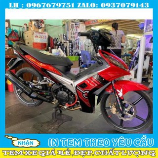 Tem rời ex 135 2010 đỏ đen