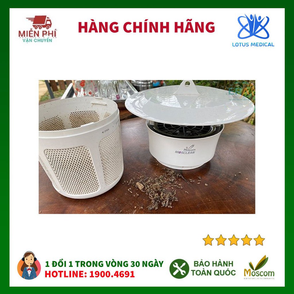 [Sạch muỗi] MÁY BẮT MUỖI MOSCLEAN CÔNG NGHỆ HÀN QUỐC, đèn bắt muỗi thông minh