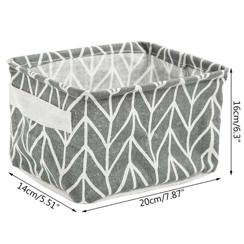 [Hàng mới về] Giỏ đựng đồ trang điểm có tay cầm họa tiết kẻ sọc chống nước