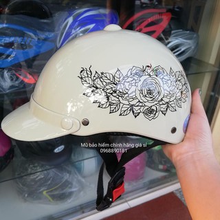 [HOT TREND] Mũ bảo hiểm lưỡi trai 3 lớp dày dặn có rãnh buộc tóc