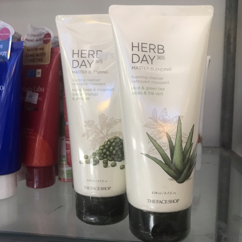 Sữa rửa mặt The Faceshop Herb Day 365 170ml