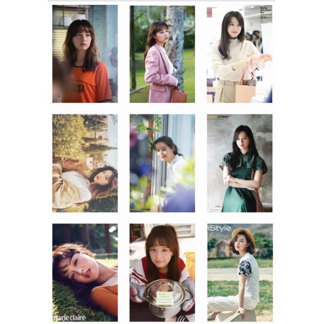 Lomo card 63 ảnh KIM JI WON