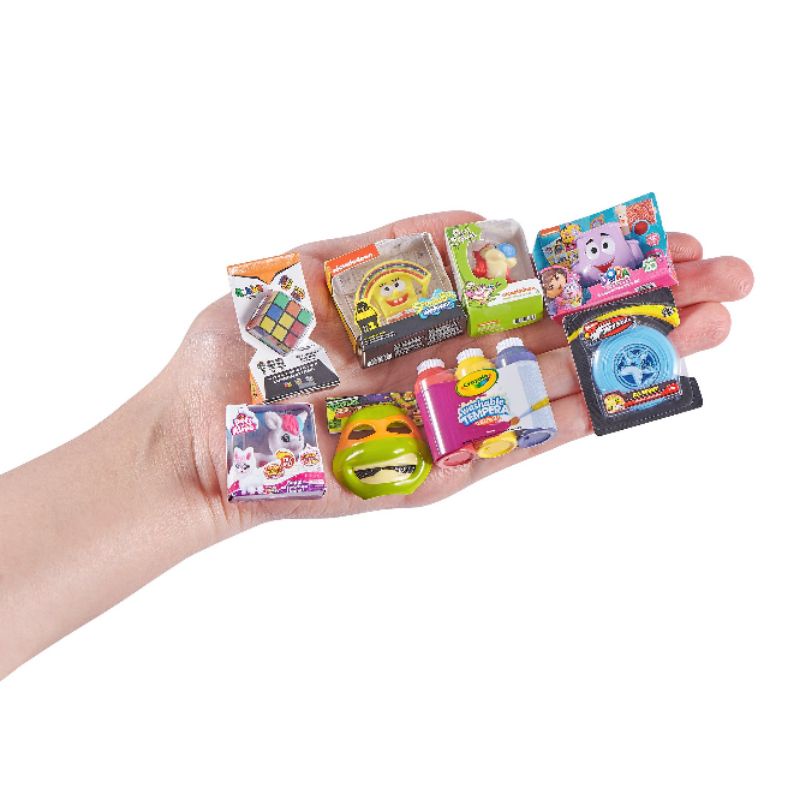 Set 3 quả cầu mini brand thương hiệu đồ chơi các loại zuru series 1 hay 2