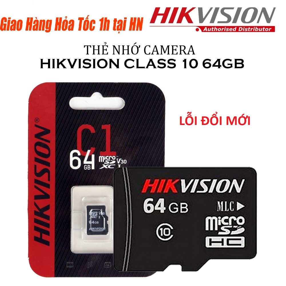 Thẻ nhớ Hikvision 64GB Class10 92MB/s - Hàng chính hãng