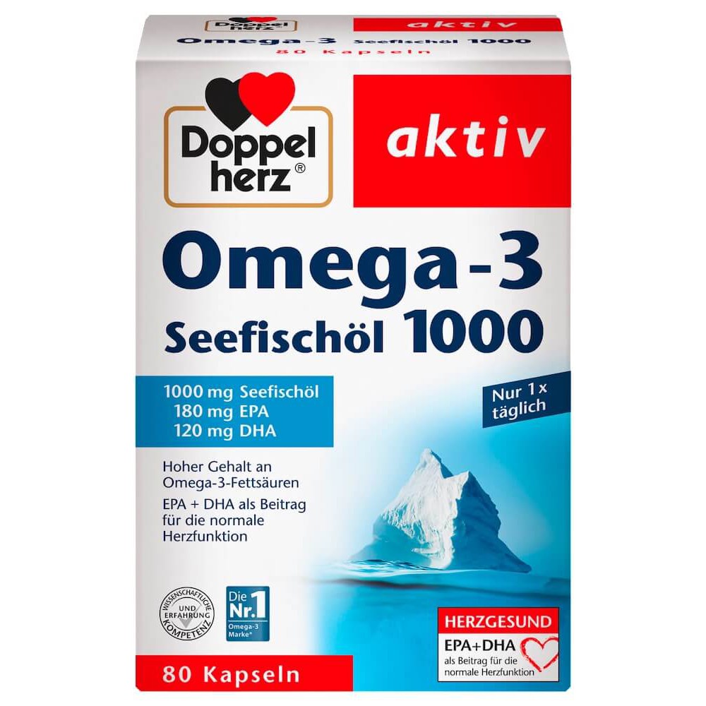 Viên uống bổ sung Omega-3 1000 80 viên