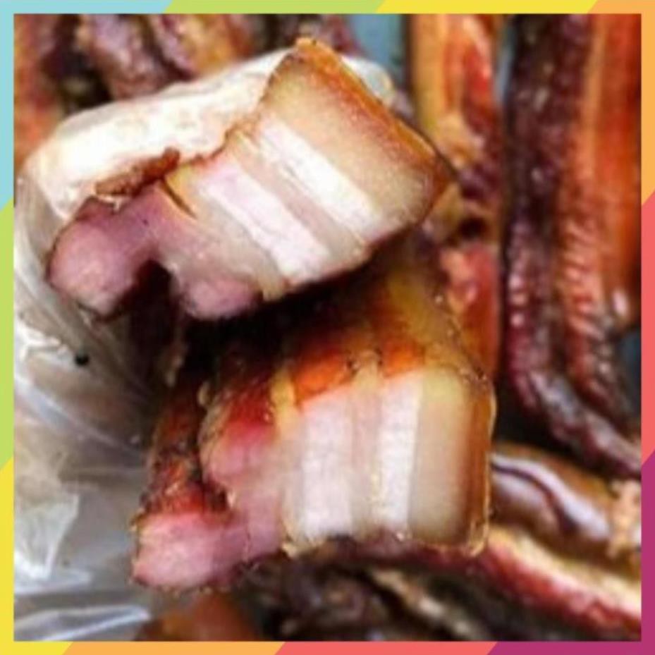 Thịt lợn hun khói, thịt ba chỉ gác bếp đậm đà vị bản sắc vùng cao Tây Bắc