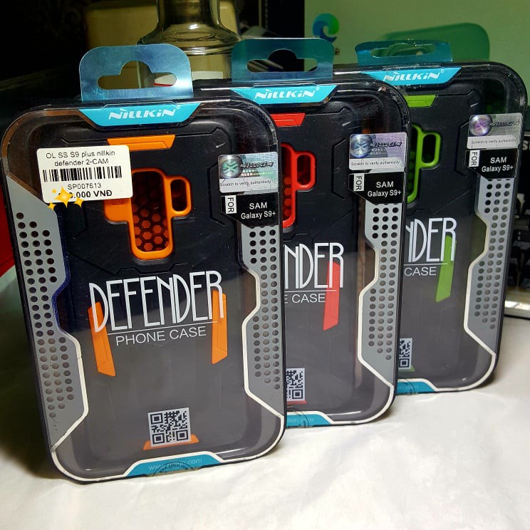 Ốp Lưng Samsung S9 Plus Chống Sốc Nillkin Defender 2, Ốp Lưng Ṣ Plus Chống Sốc Nillkin Defender 2
