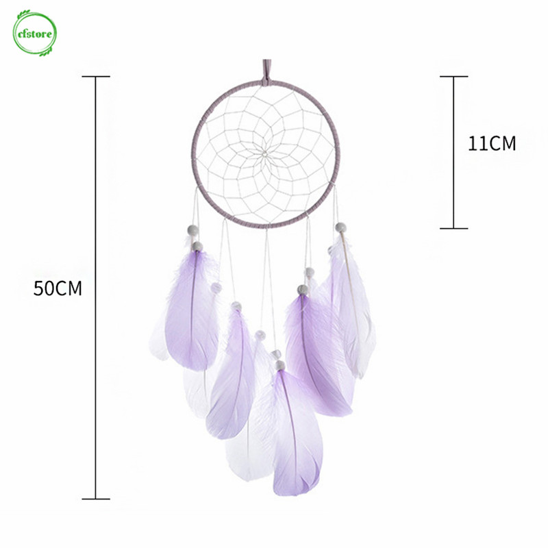 Dream Catcher có đèn LED phong cách ngọt ngào dành cho trang trí