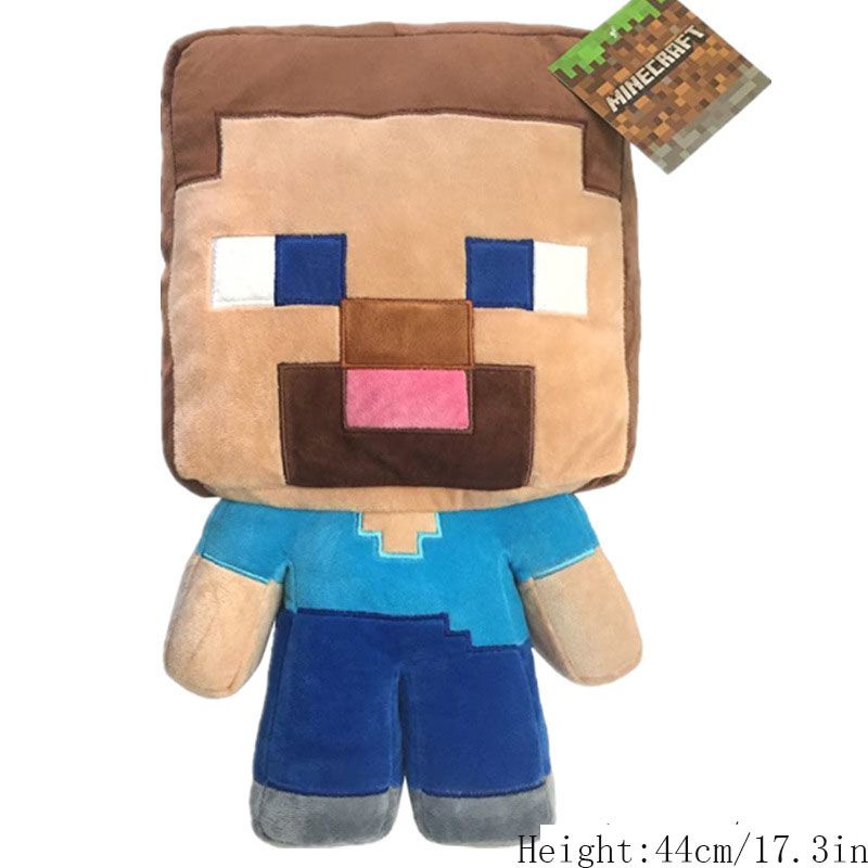Đồ chơi thú nhồi bông hình các nhân vật trong game Minecraft 44cm