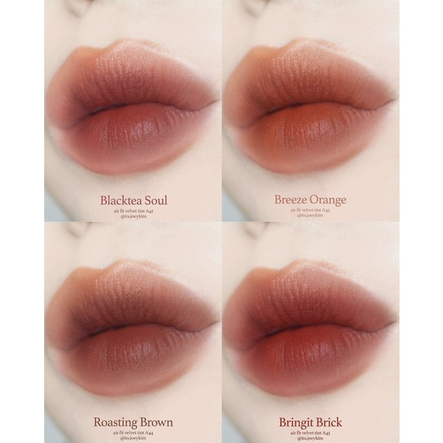 [Màu A33-A45]Son Kem Black Rouge Air Fit Velvet Tint Ver 7 - 8
