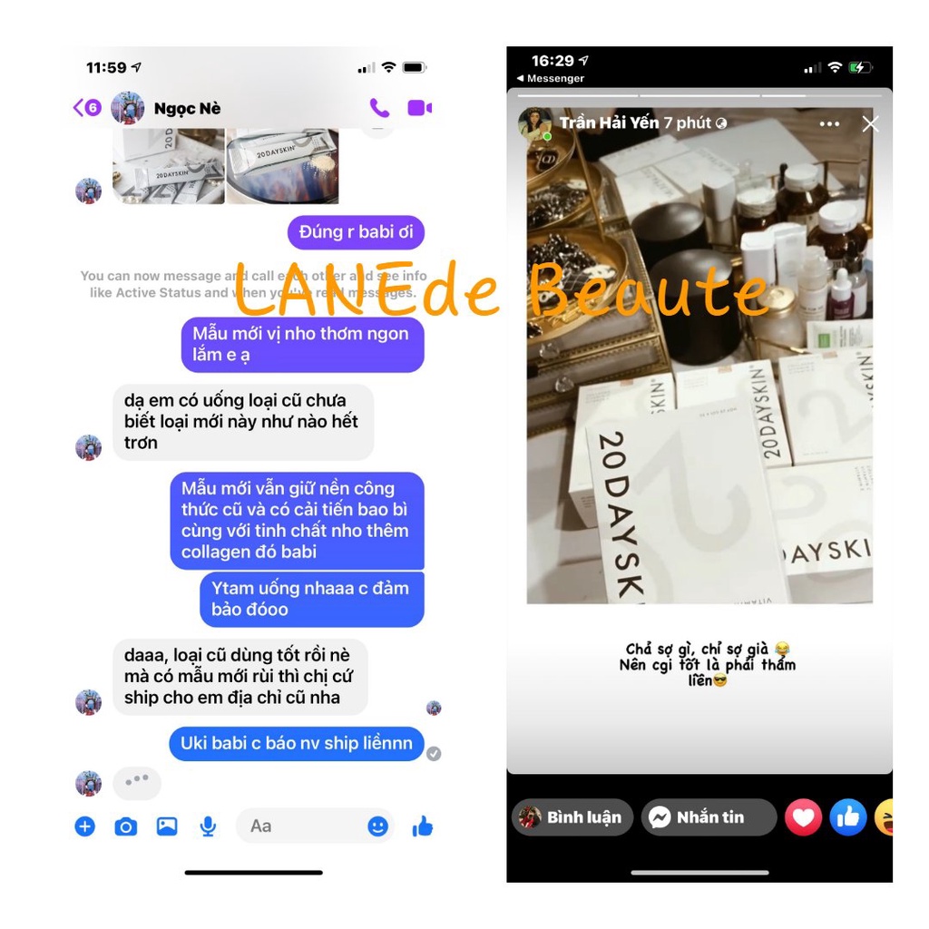 COLLAGEN ĐẸP DA 20DAYSKIN