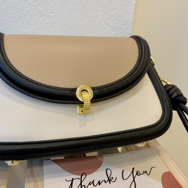 Túi xách nữ dây đeo tròn nhỏ khoá cài dài 25cm- BL01