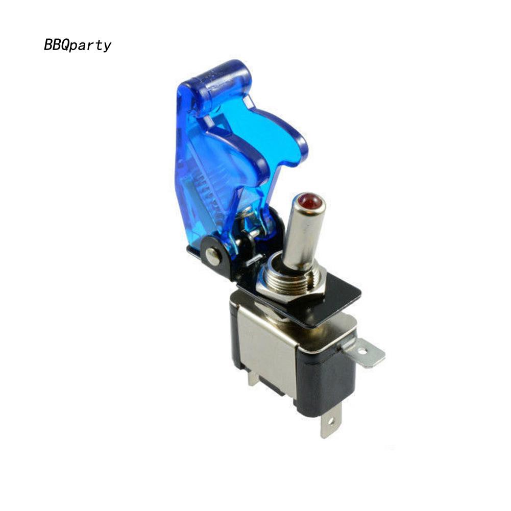 Nút gạt công tắc SPST 12V 20A có gắn đèn Led cho bảng điều khiển xe hơi