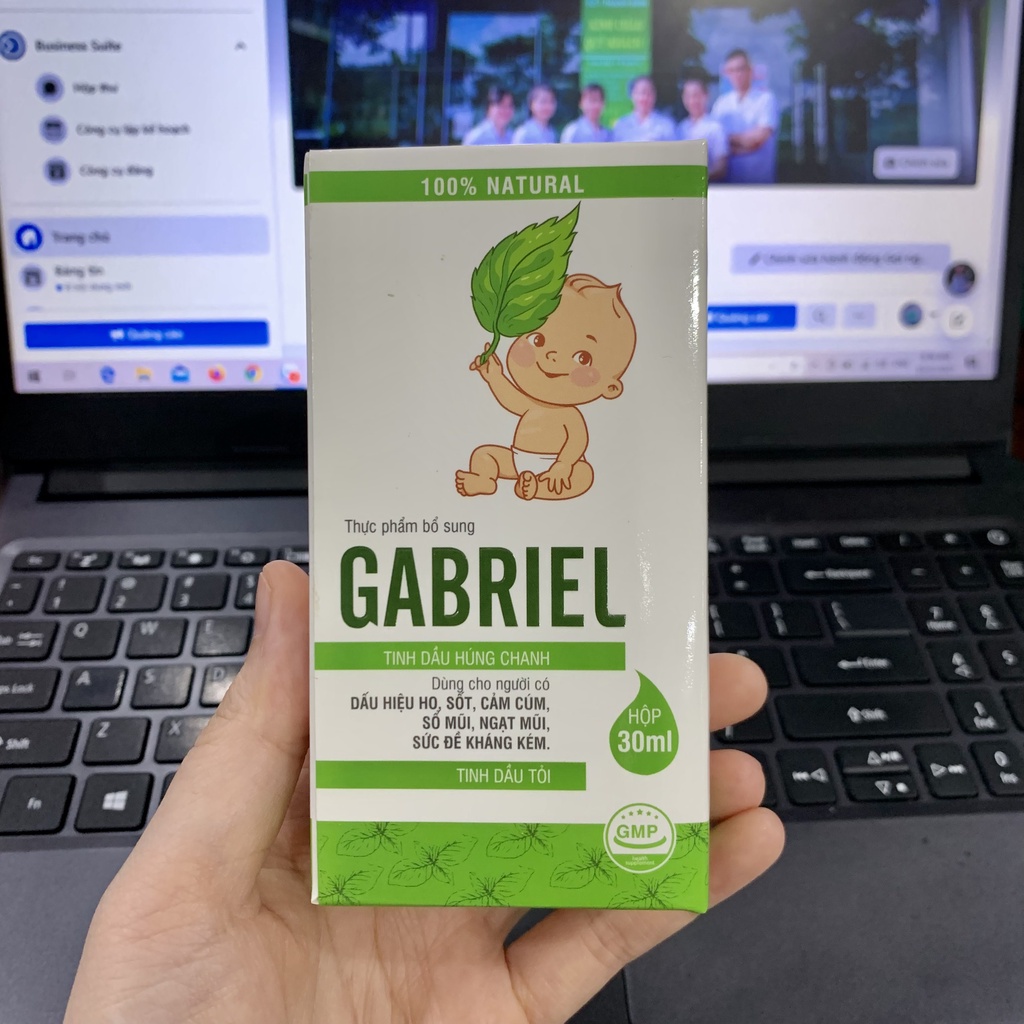 Tinh dầu húng chanh Gabriel Lọ 30ml