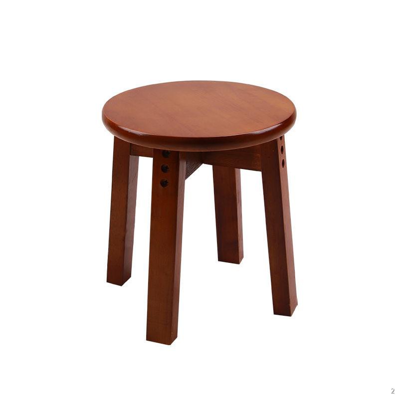 ▦◈☏miễn phí lắp đặt gia dụng gỗ nguyên khối nhỏ ghế đẩu cộng với sofa dày đơn giản bàn cà phê trẻ em bằng thấp th