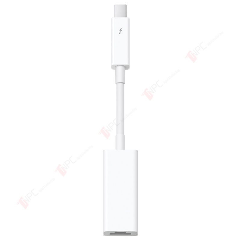 [Thunderbolt to Gigabit Ethernet MD463 ] Cáp chuyển đổi từ cổng Thunderbolt ra cổng mạng Lan RJ45 hỗ trợ 10/100/1000Mbps