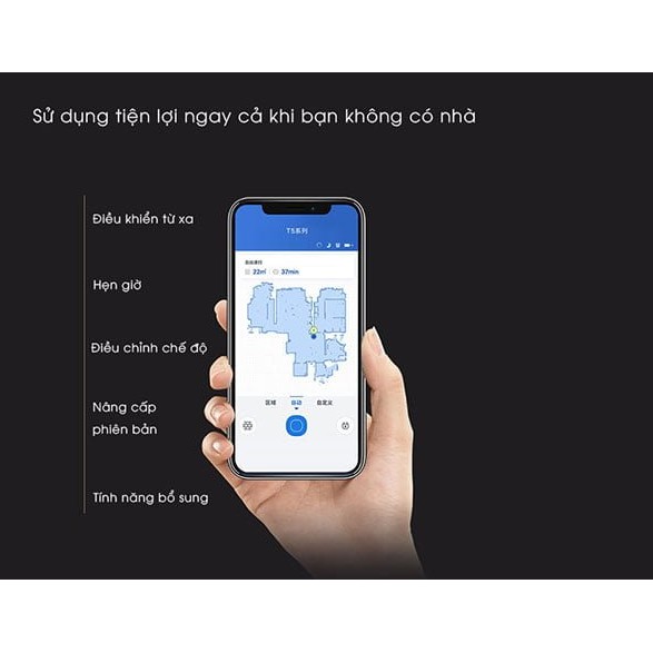 Robot mini hút bụi lau nhà Ecovacs T5 Hero - T5 Max chính hãng giá rẻ nhất new 100%