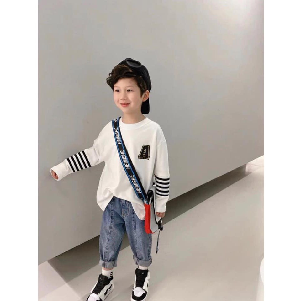 SIZE 8-36KG: Bộ Malin 71 quần jeans đẳng cấp cho bé trai bé gái - B44