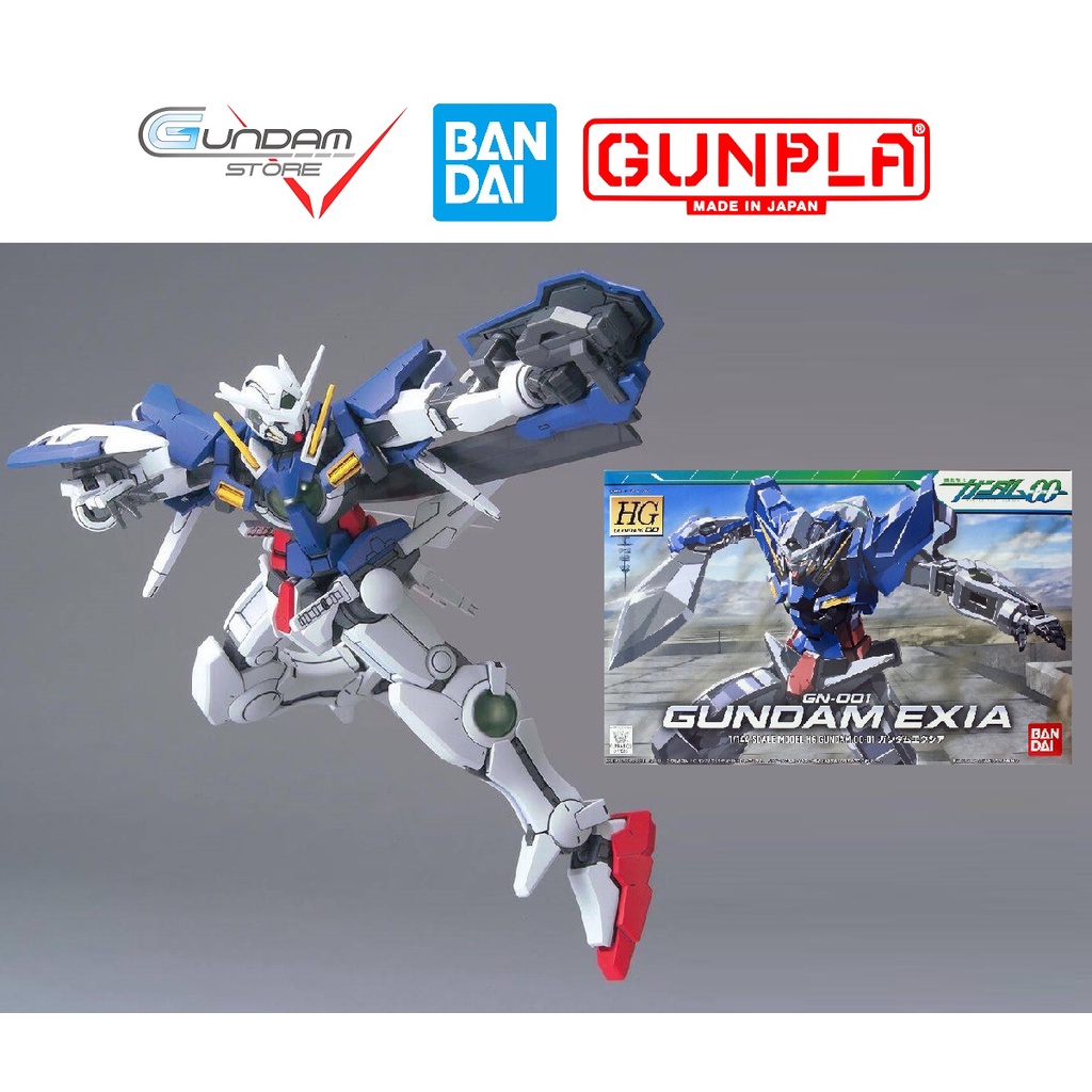 Mô Hình Gundam Hg Exia Gn-001 Bandai 1/144 Hg00 00 Đồ Chơi Lắp Ráp Anime Nhật