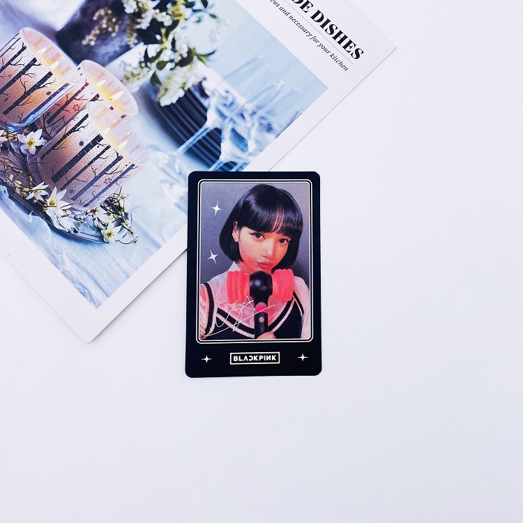 Thẻ Hình Nhóm Nhạc Kpop BLACK PINK Xinh Xắn