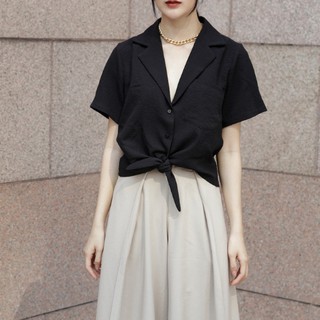 [AT MODA DE LITA] Áo sơ mi Luna vải Chiffon cao cấp