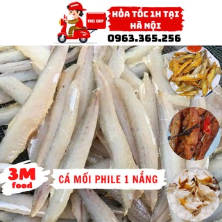 Cá mối 1 nắng - phi lê lấy 2 lườn khay 500g 3m food hs