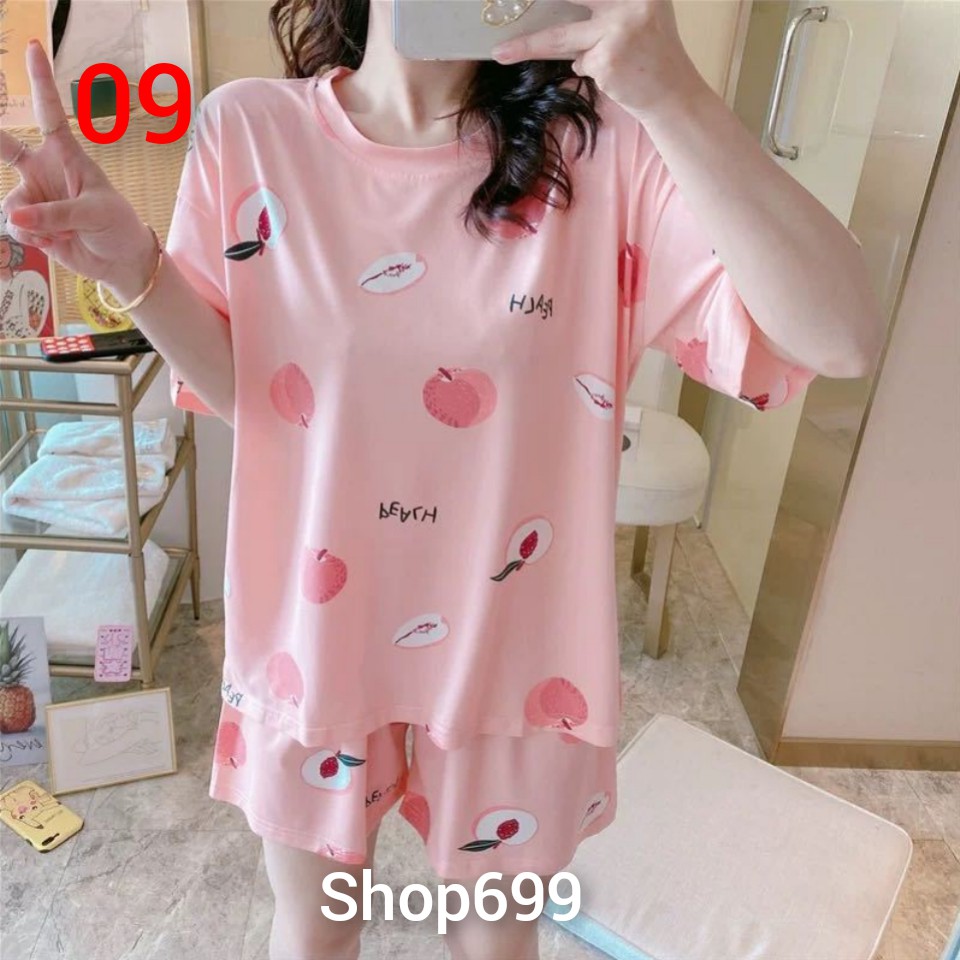 ( CÓ SẴN- GIÁ GỐC)BỘ NGỦ QUẦN SHORT NGẮN TAY DỄ THƯƠNG HÀN QUỐC | BigBuy360 - bigbuy360.vn