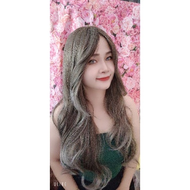 tóc nguyên đầu 2 mái omprer đẹp