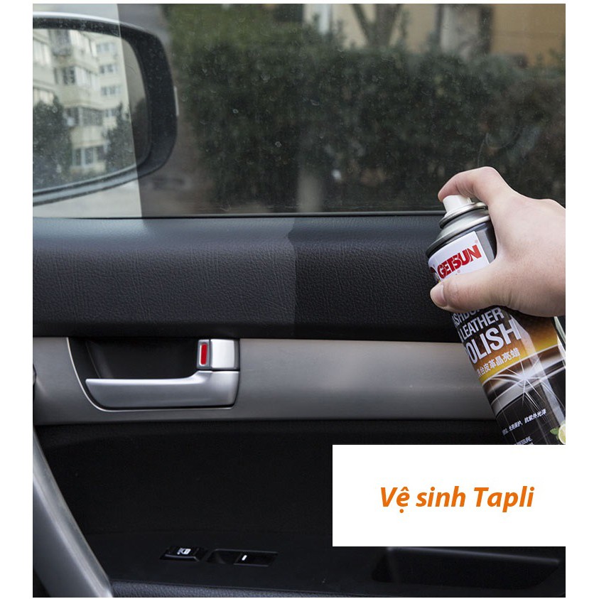 Xịt vệ sinh làm mới Taplo Tapli chi tiết nhựa ô tô Getsun G-2007A 450ml