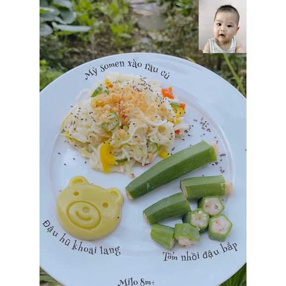 Mì somen rau củ Nhật 320g cho bé 9m+