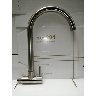 Vòi chậu rửa chén lạnh sus 304